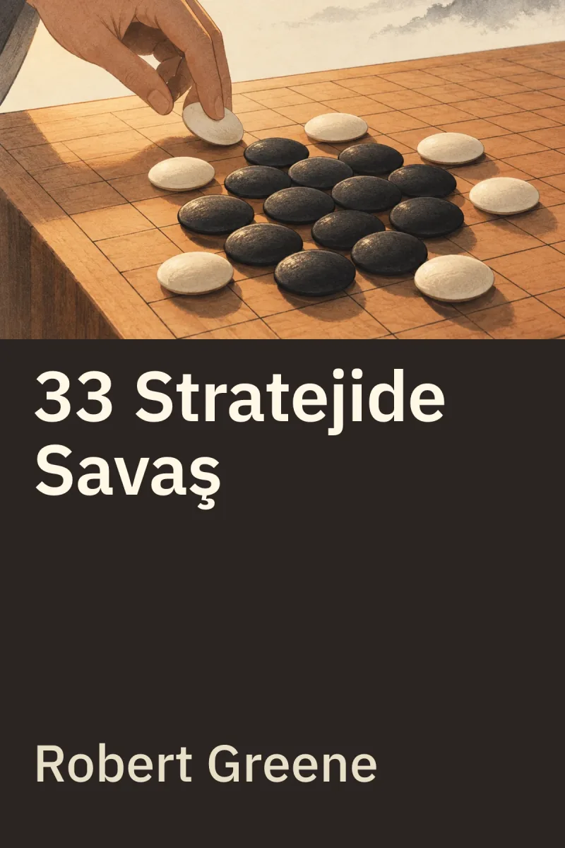 33 Stratejide Savaş — Robert Greene özgün kitap illüstrasyonu