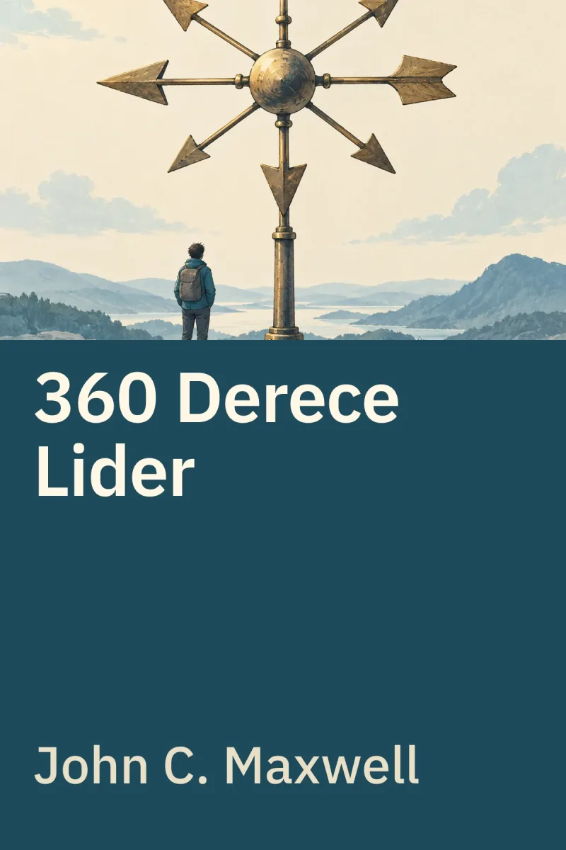 360 Derece Lider: Kuruluşunuzun Her Kademesinde Liderlik Etmek — John C. Maxwell özgün kitap illüstrasyonu