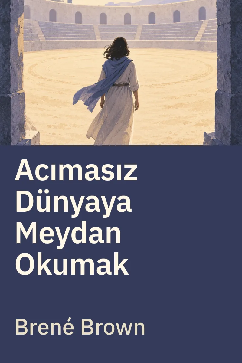 Acımasız Dünyaya Meydan Okumak: Kırılganlığın Gücü — Brené Brown özgün kitap illüstrasyonu