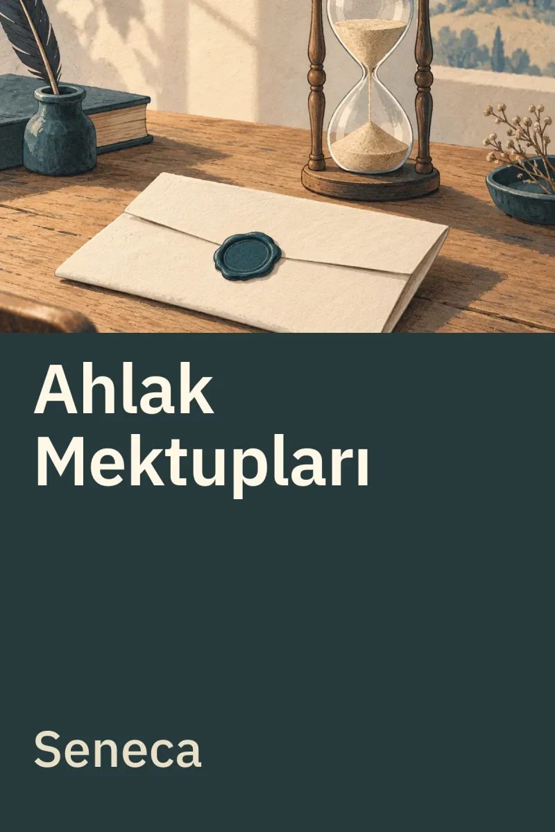 Ahlak Mektupları — Seneca özgün kitap illüstrasyonu