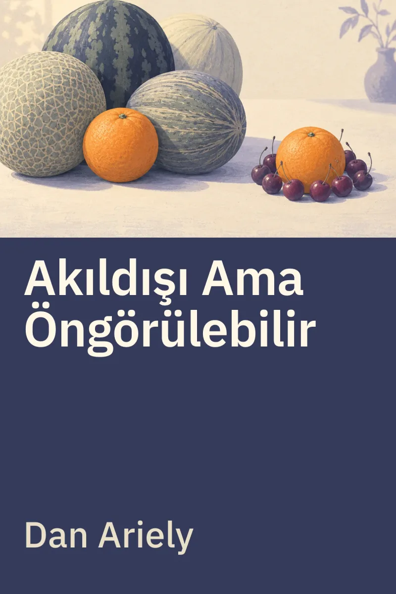 Akıldışı Ama Öngörülebilir — Dan Ariely özgün kitap illüstrasyonu