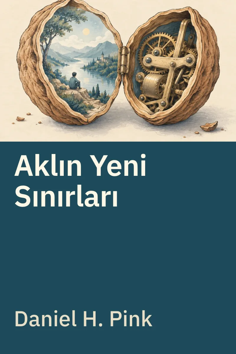 Aklın Yeni Sınırları — Daniel H. Pink özgün kitap illüstrasyonu