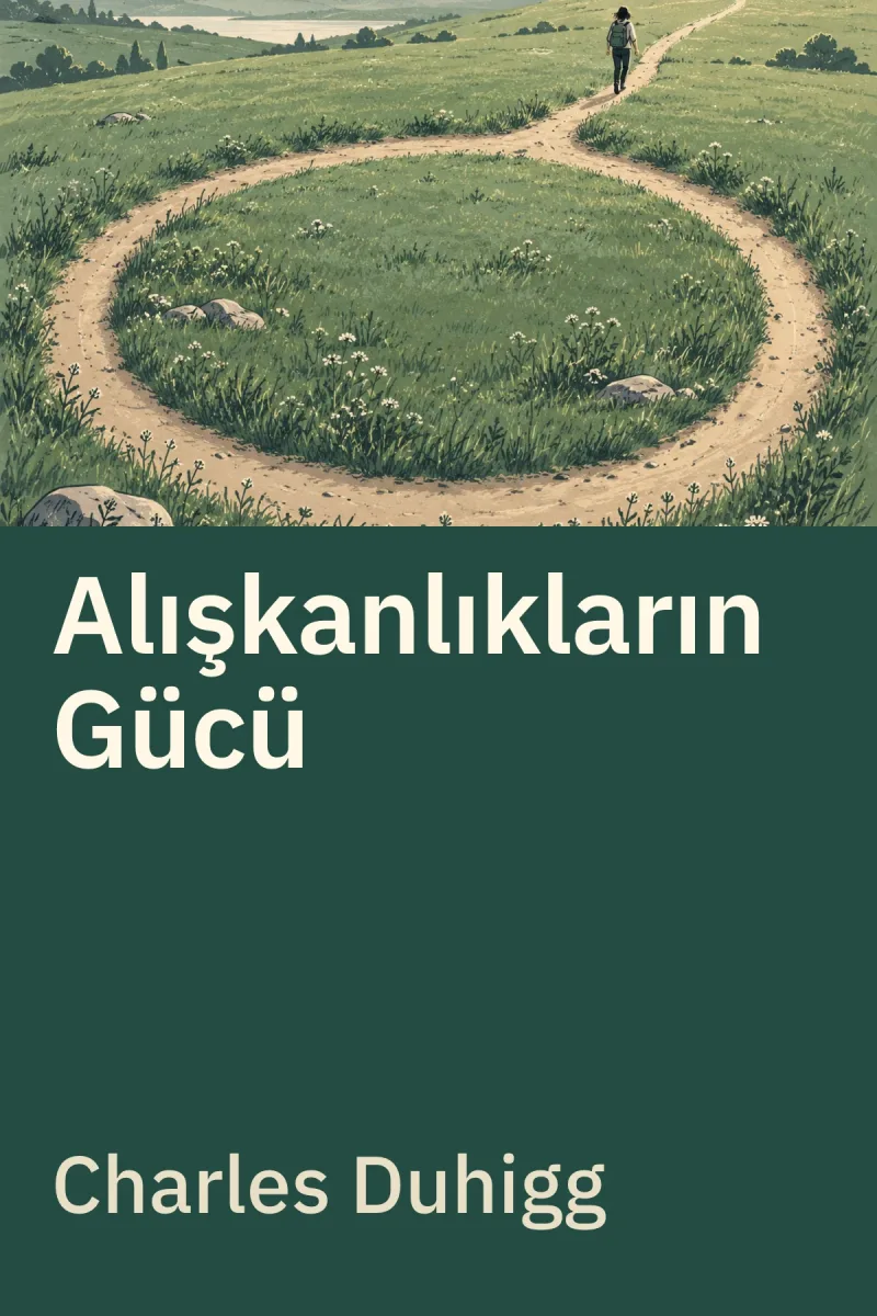 Alışkanlıkların Gücü — Charles Duhigg özgün kitap illüstrasyonu