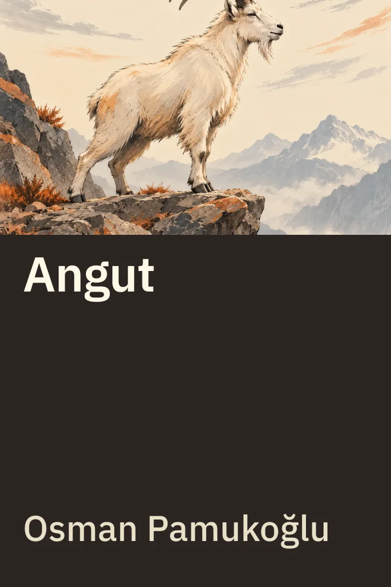 Angut — Osman Pamukoğlu özgün kitap illüstrasyonu