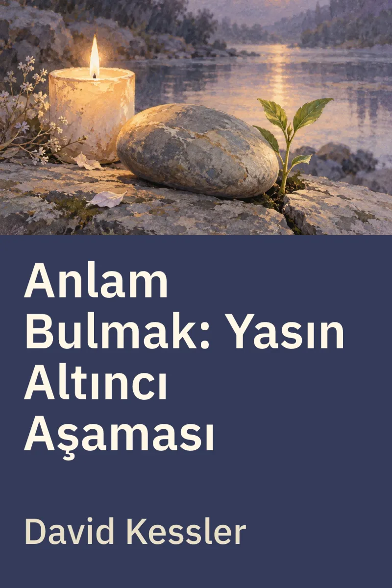 Anlam Bulmak: Yasın Altıncı Aşaması — David Kessler özgün kitap illüstrasyonu