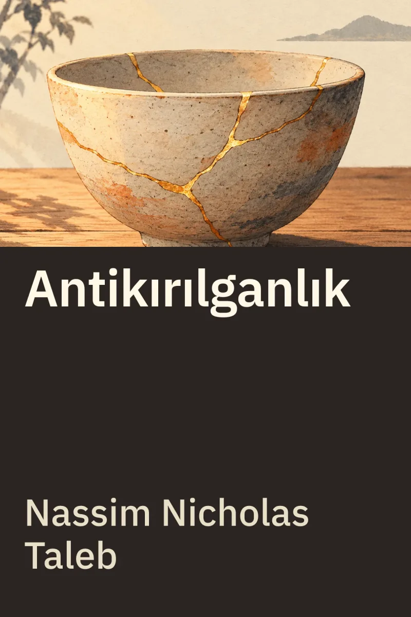 Antikırılganlık — Nassim Nicholas Taleb özgün kitap illüstrasyonu