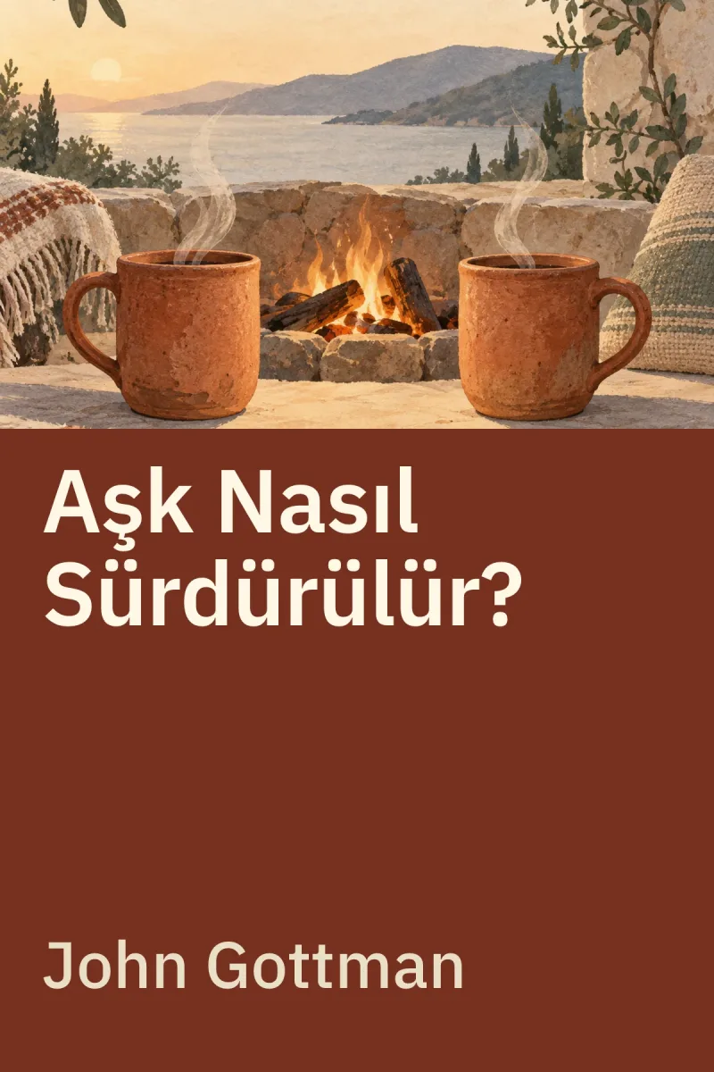 Aşk Nasıl Sürdürülür? - Aşk Laboratuarından Sırlar: Güven Oluşturup İhanetten Kaçınmanın Yolları — John Gottman özgün kitap illüstrasyonu