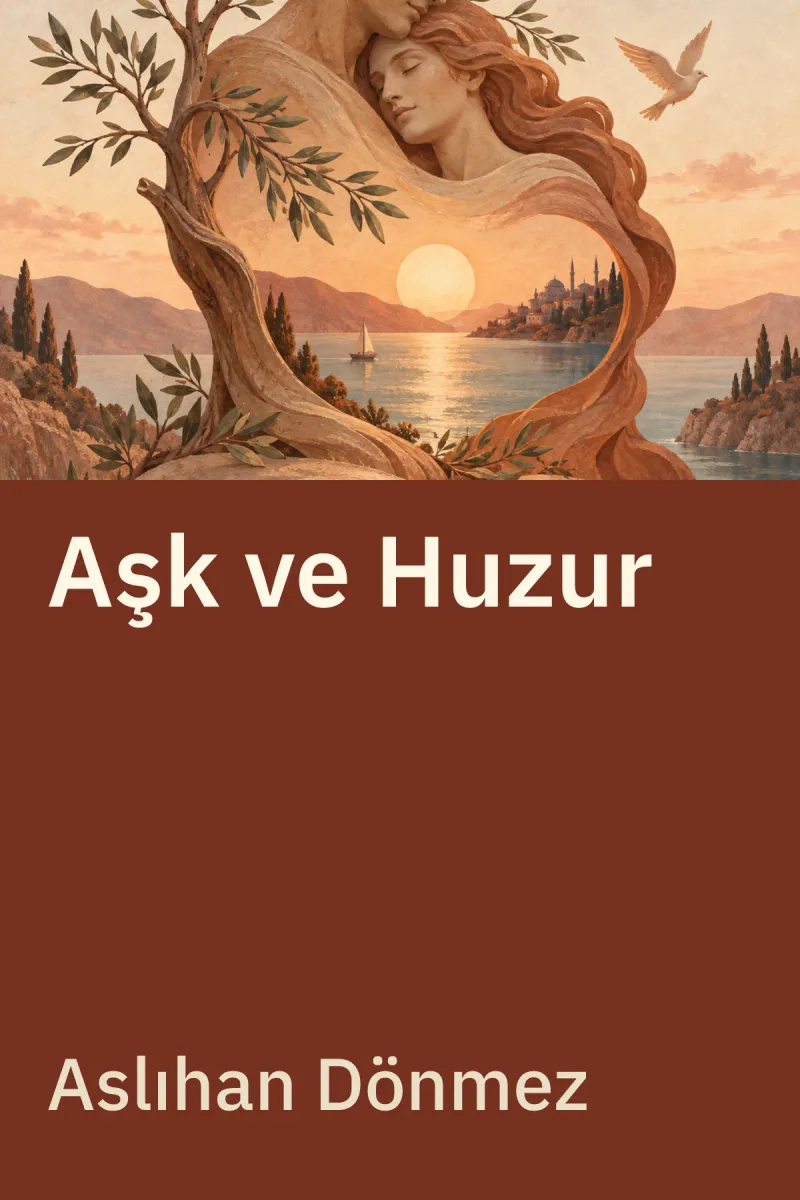 Aşk ve Huzur — Aslıhan Dönmez özgün kitap illüstrasyonu