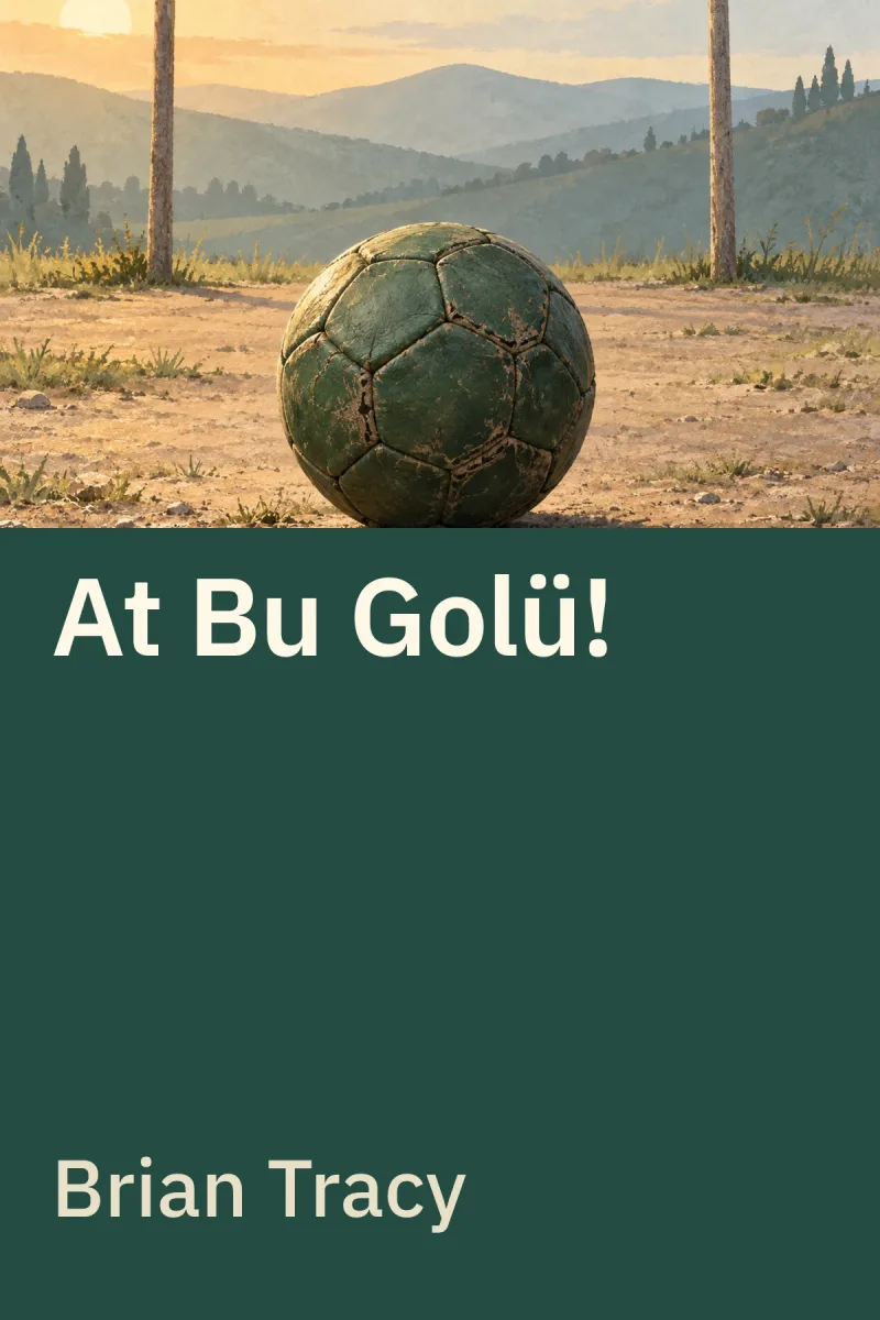 At Bu Golü! — Brian Tracy özgün kitap illüstrasyonu