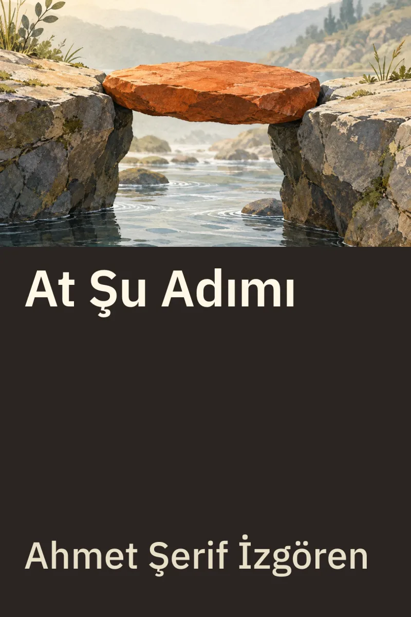 At Şu Adımı — Ahmet Şerif İzgören özgün kitap illüstrasyonu