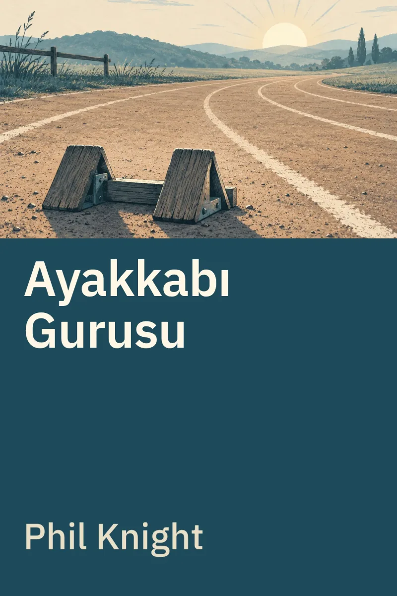 Ayakkabı Gurusu — Phil Knight özgün kitap illüstrasyonu