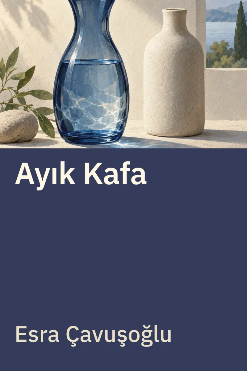Ayık Kafa — Esra Çavuşoğlu özgün kitap illüstrasyonu