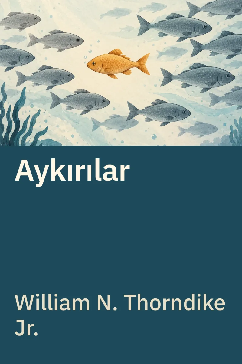 Aykırılar: Sekiz Sıra Dışı CEO ve Tamamen Rasyonel Başarı Modelleri — William N. Thorndike Jr. özgün kitap illüstrasyonu