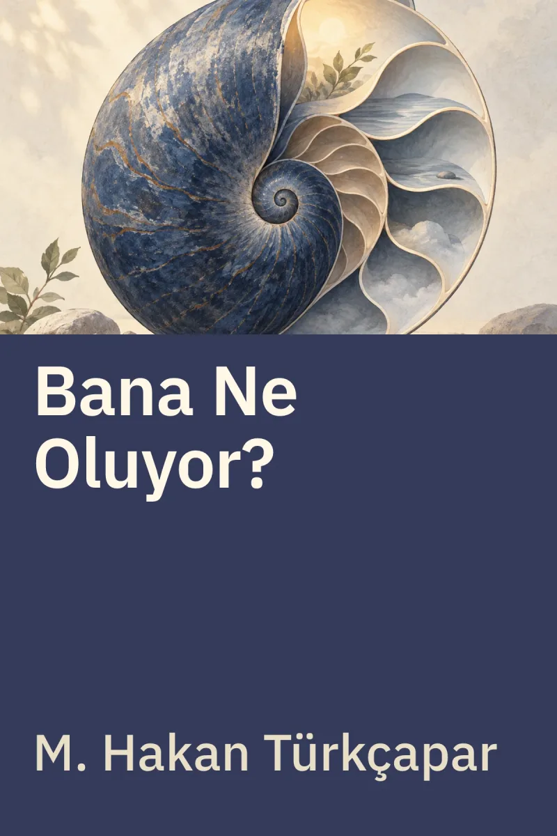 Bana Ne Oluyor? İyi ve Anlamlı Bir Hayatı Kurmanın Yolları — M. Hakan Türkçapar özgün kitap illüstrasyonu