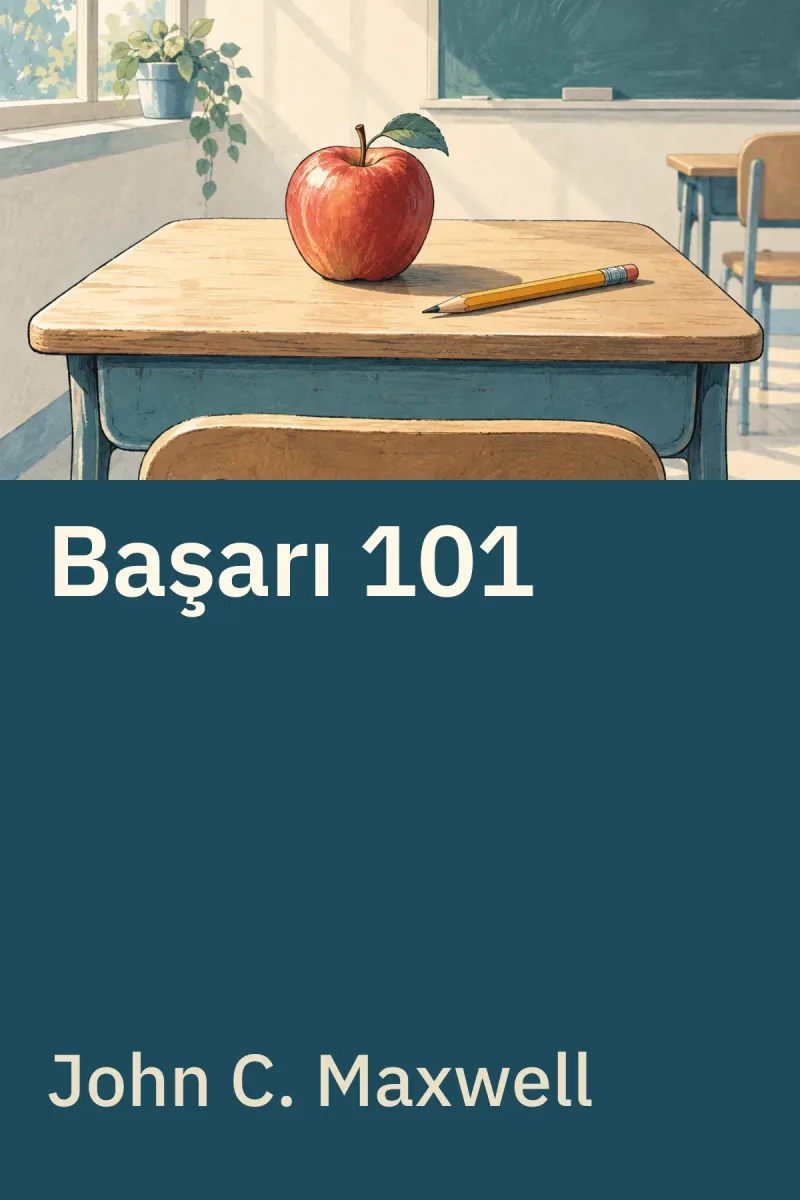 Başarı 101 — John C. Maxwell özgün kitap illüstrasyonu