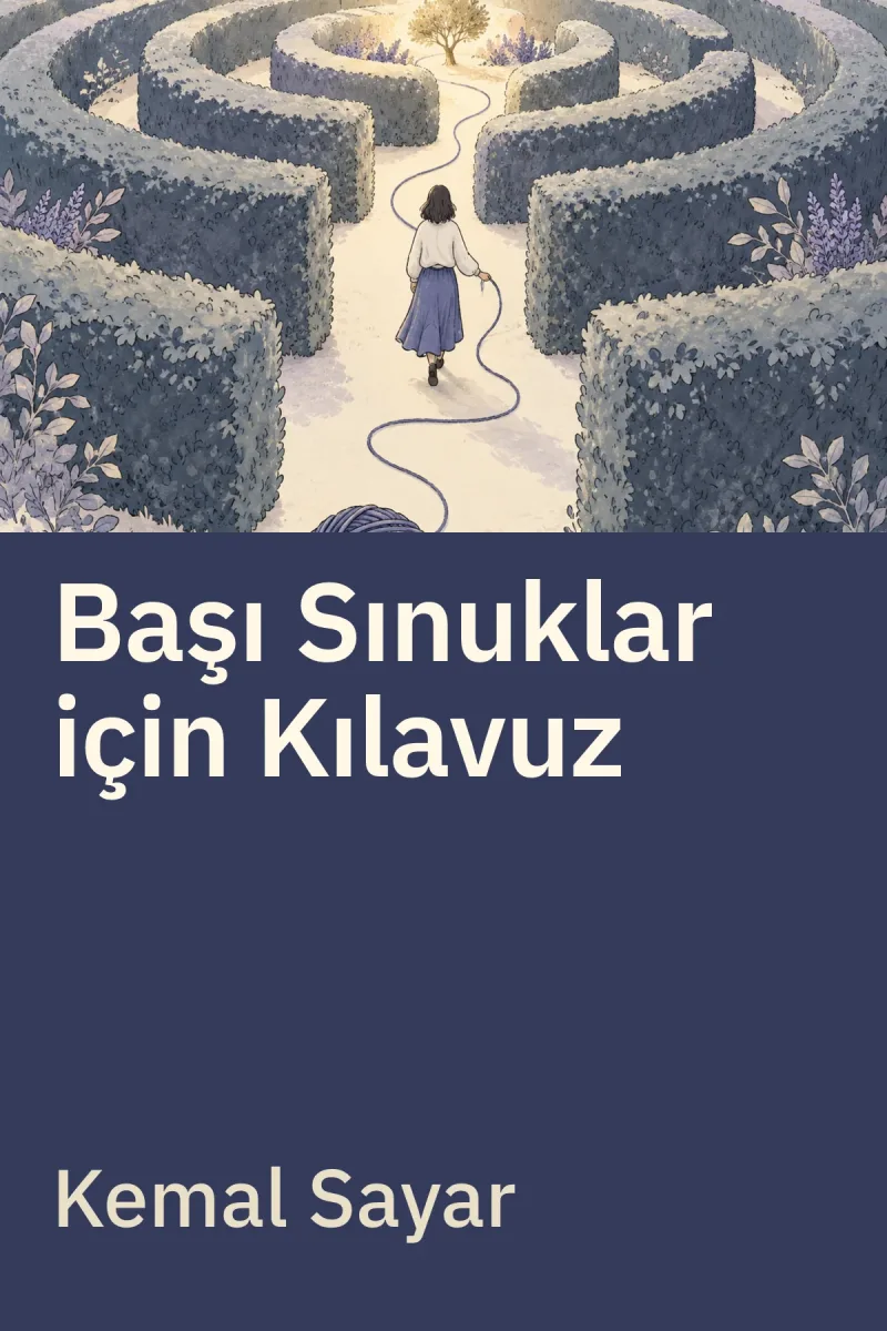 Başı Sınuklar için Kılavuz — Kemal Sayar özgün kitap illüstrasyonu