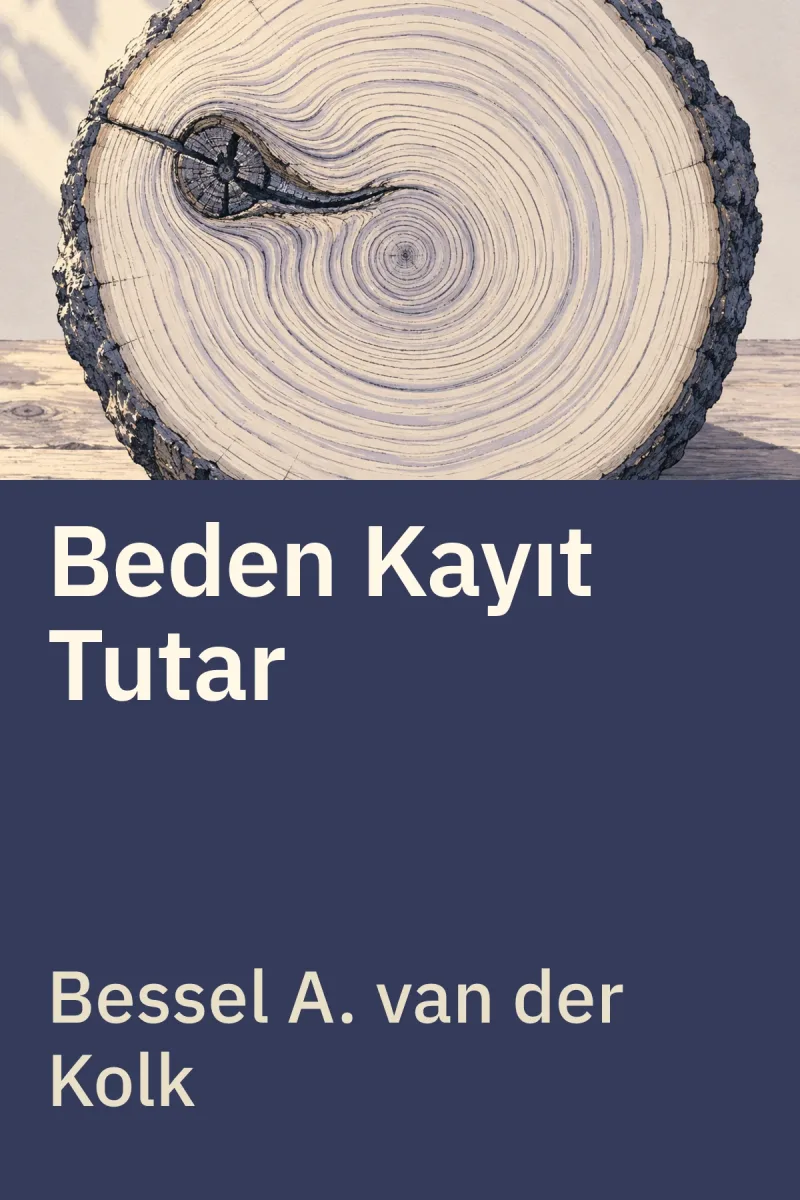 Beden Kayıt Tutar — Bessel A. van der Kolk özgün kitap illüstrasyonu