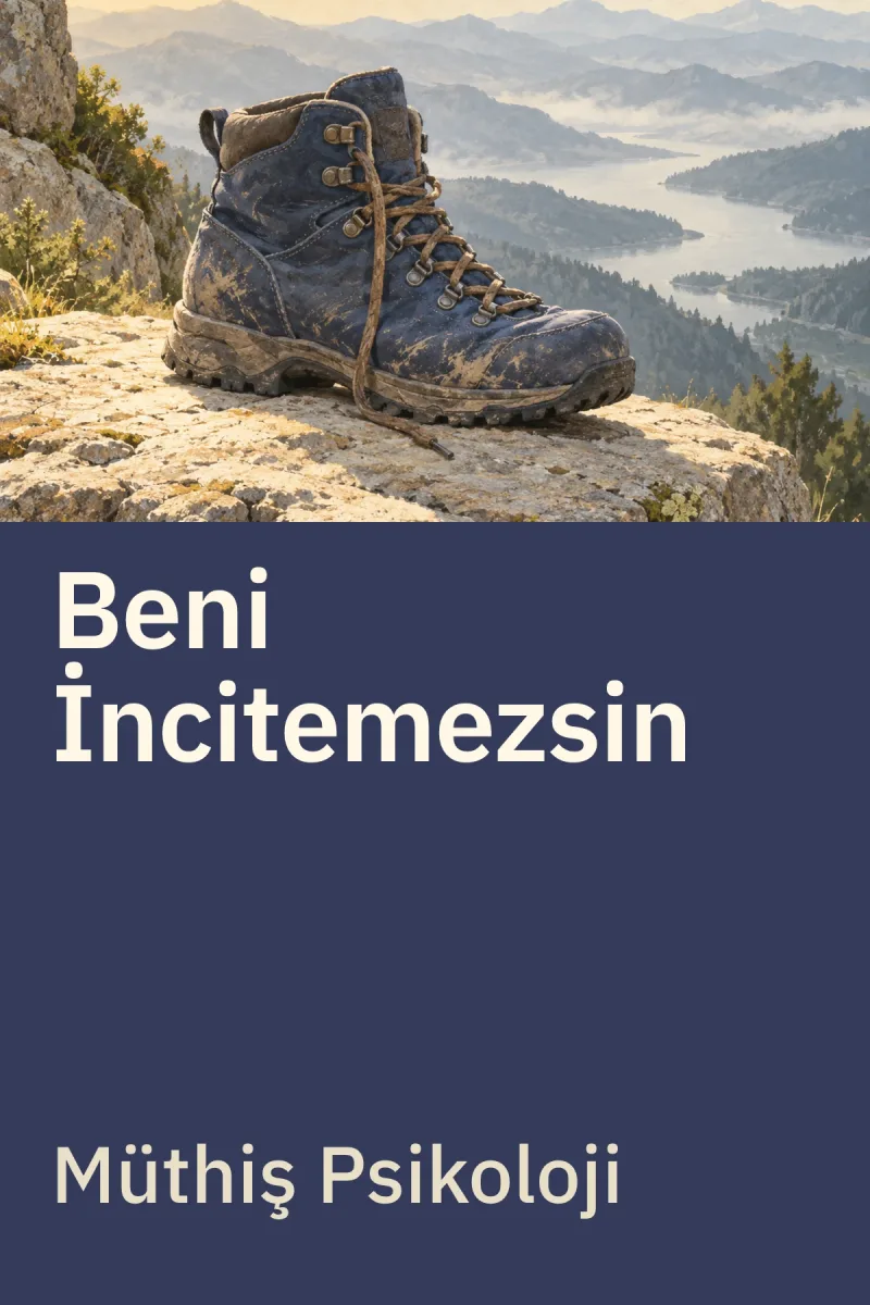 Beni İncitemezsin — Müthiş Psikoloji özgün kitap illüstrasyonu
