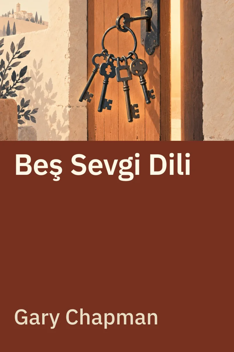 Beş Sevgi Dili — Gary Chapman özgün kitap illüstrasyonu