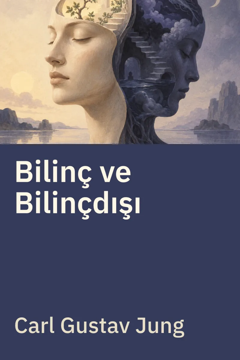 Bilinç ve Bilinçdışı — Carl Gustav Jung özgün kitap illüstrasyonu