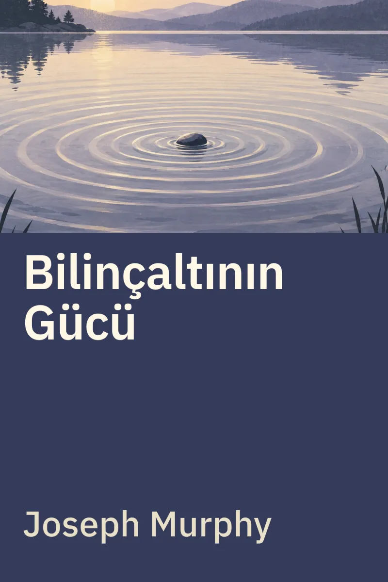 Bilinçaltının Gücü — Joseph Murphy özgün kitap illüstrasyonu