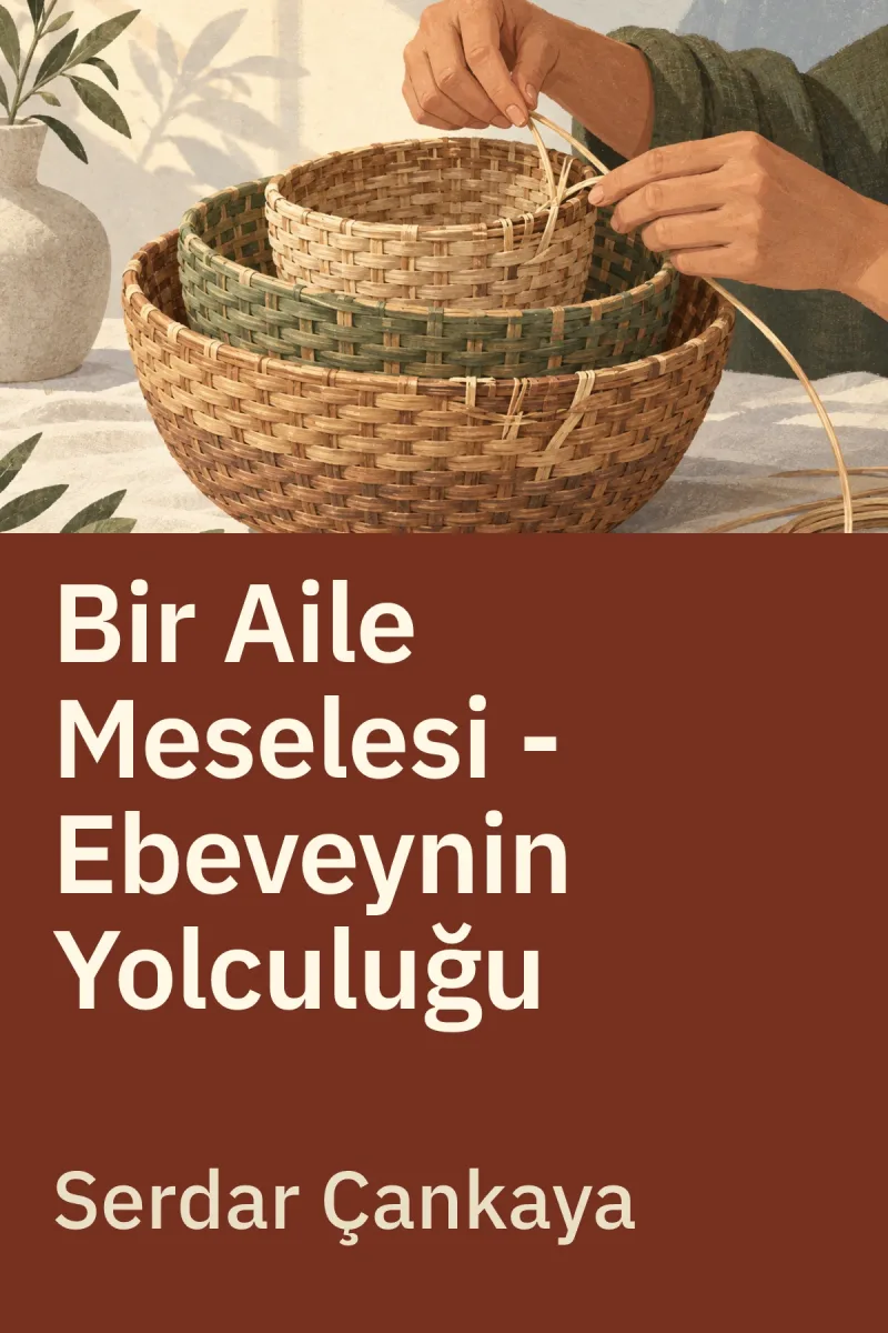 Bir Aile Meselesi - Ebeveynin Yolculuğu — Serdar Çankaya özgün kitap illüstrasyonu
