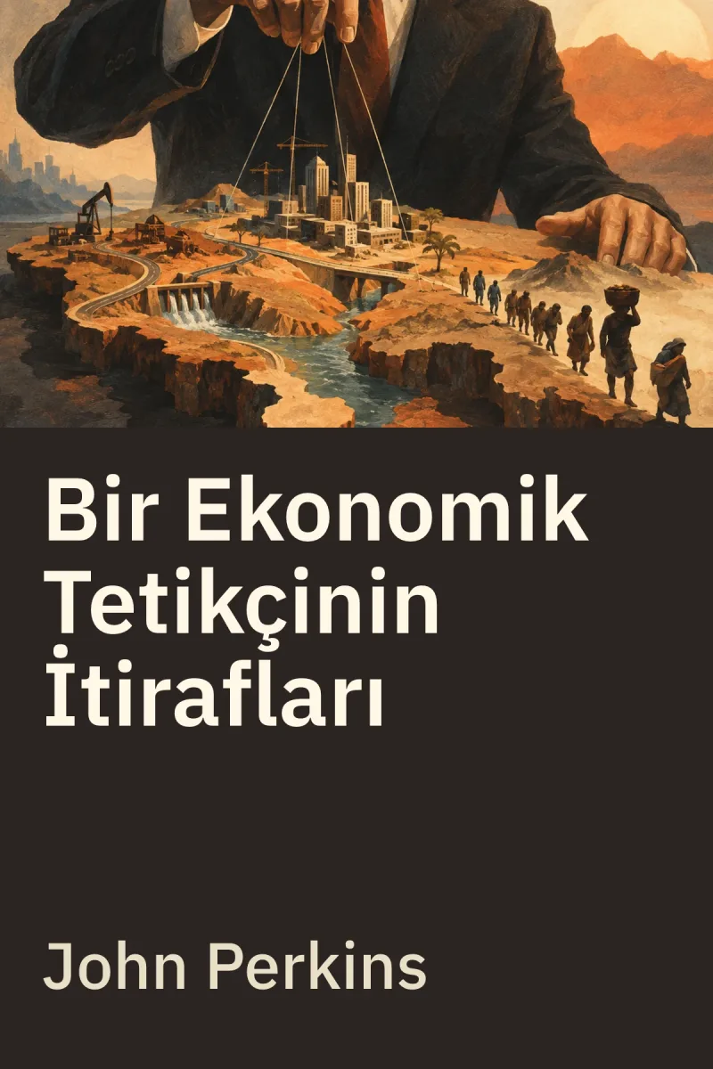 Bir Ekonomik Tetikçinin İtirafları — John Perkins özgün kitap illüstrasyonu