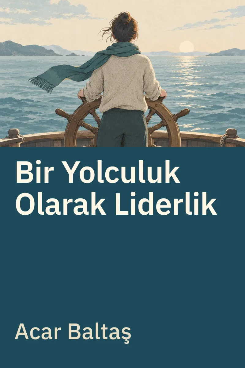 Bir Yolculuk Olarak Liderlik — Acar Baltaş özgün kitap illüstrasyonu