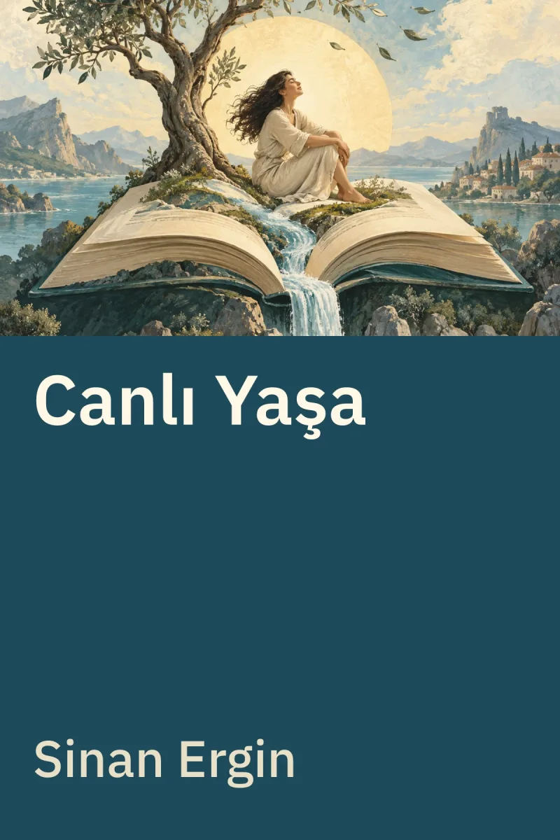 Canlı Yaşa — Sinan Ergin özgün kitap illüstrasyonu
