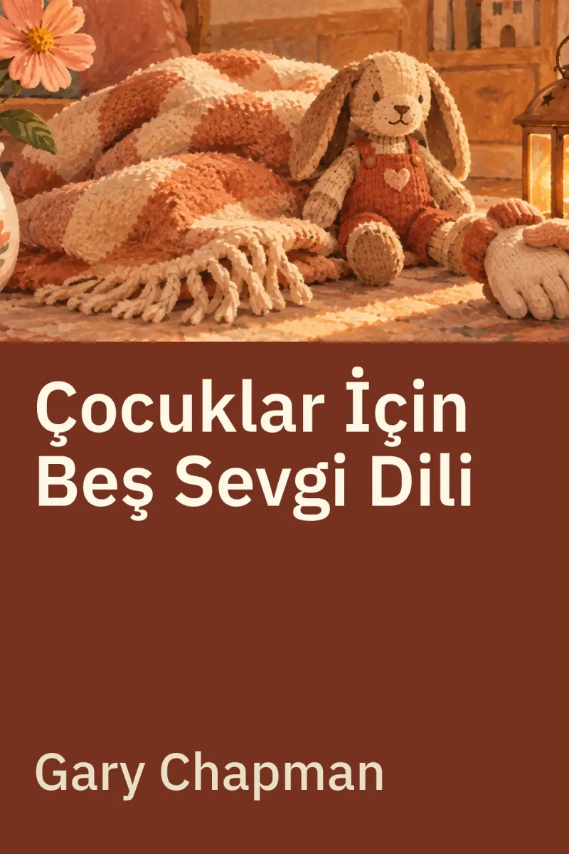 Çocuklar İçin Beş Sevgi Dili — Gary Chapman özgün kitap illüstrasyonu