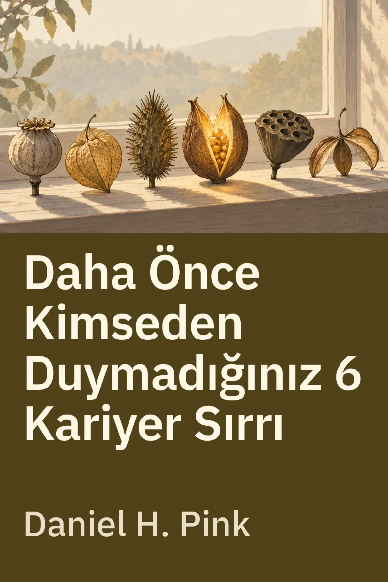 Daha Önce Kimseden Duymadığınız 6 Kariyer Sırrı — Daniel H. Pink özgün kitap illüstrasyonu