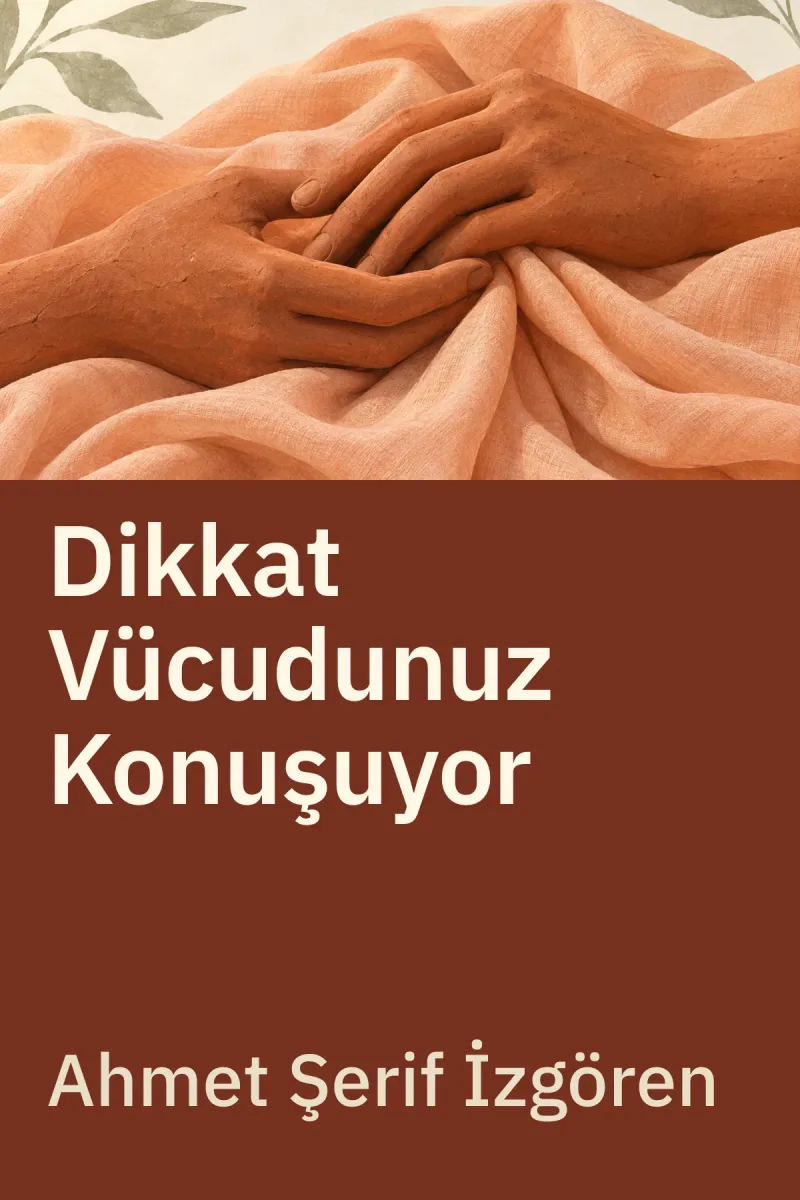 Dikkat Vücudunuz Konuşuyor — Ahmet Şerif İzgören özgün kitap illüstrasyonu
