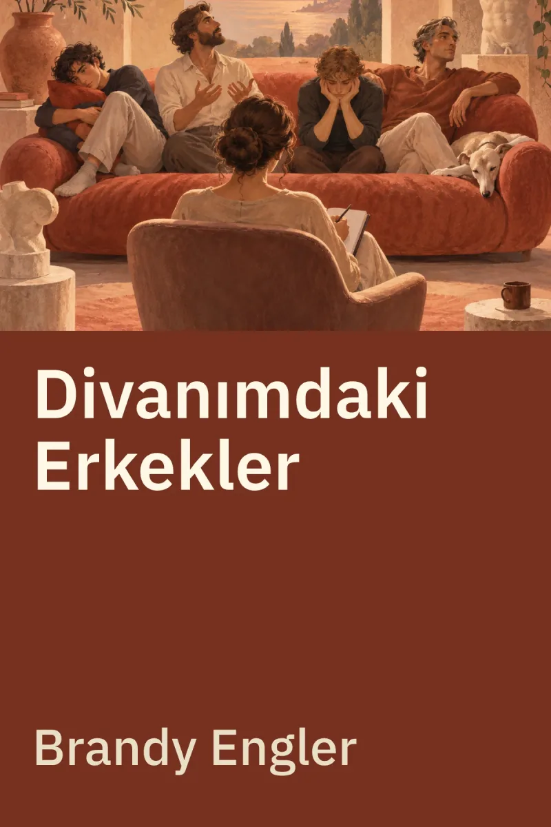 Divanımdaki Erkekler — Brandy Engler özgün kitap illüstrasyonu