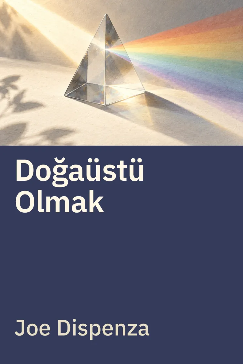 Doğaüstü Olmak: Sıradan İnsanlar Nasıl Sıra Dışı Şeyler Yapar? — Joe Dispenza özgün kitap illüstrasyonu