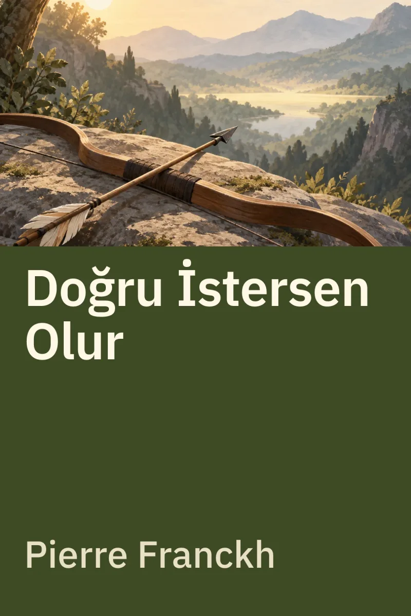 Doğru İstersen Olur — Pierre Franckh özgün kitap illüstrasyonu