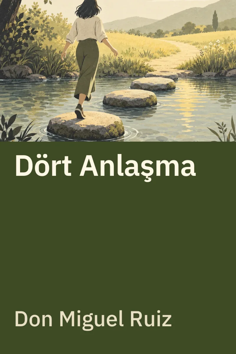 Dört Anlaşma — Don Miguel Ruiz özgün kitap illüstrasyonu