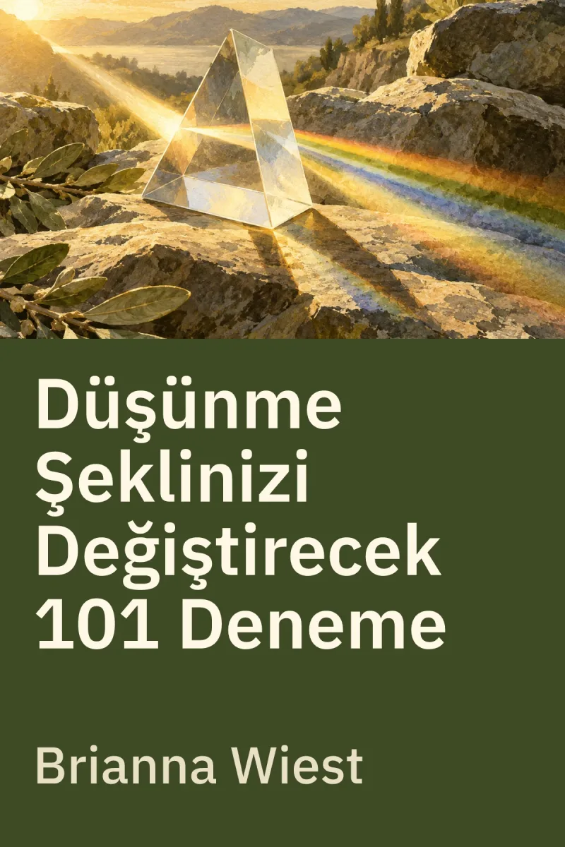 Düşünme Şeklinizi Değiştirecek 101 Deneme — Brianna Wiest özgün kitap illüstrasyonu