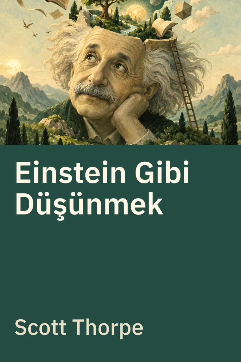 Einstein Gibi Düşünmek — Scott Thorpe özgün kitap illüstrasyonu
