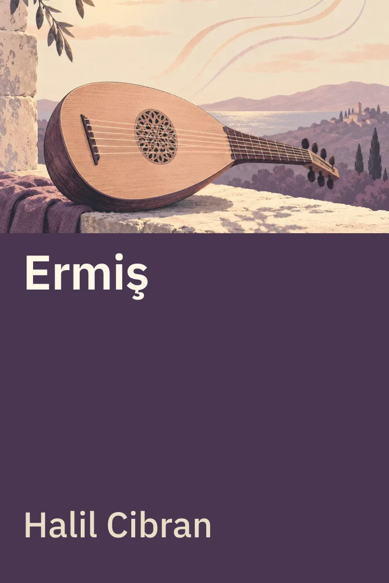 Ermiş — Halil Cibran özgün kitap illüstrasyonu