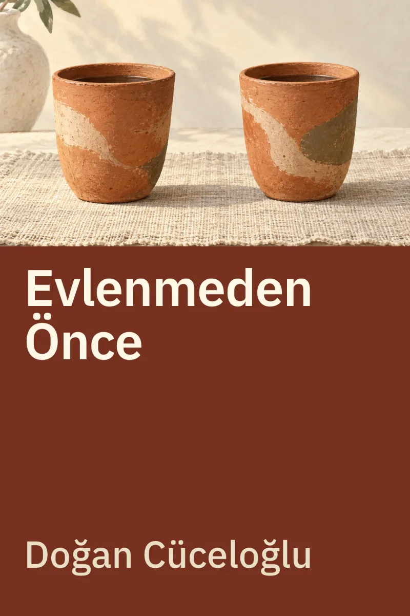 Evlenmeden Önce — Doğan Cüceloğlu özgün kitap illüstrasyonu