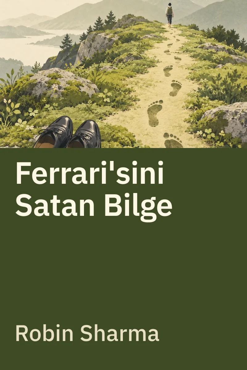 Ferrari'sini Satan Bilge — Robin Sharma özgün kitap illüstrasyonu