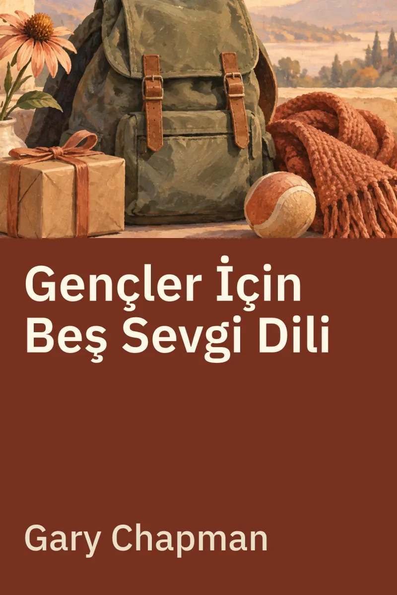 Gençler İçin Beş Sevgi Dili — Gary Chapman özgün kitap illüstrasyonu