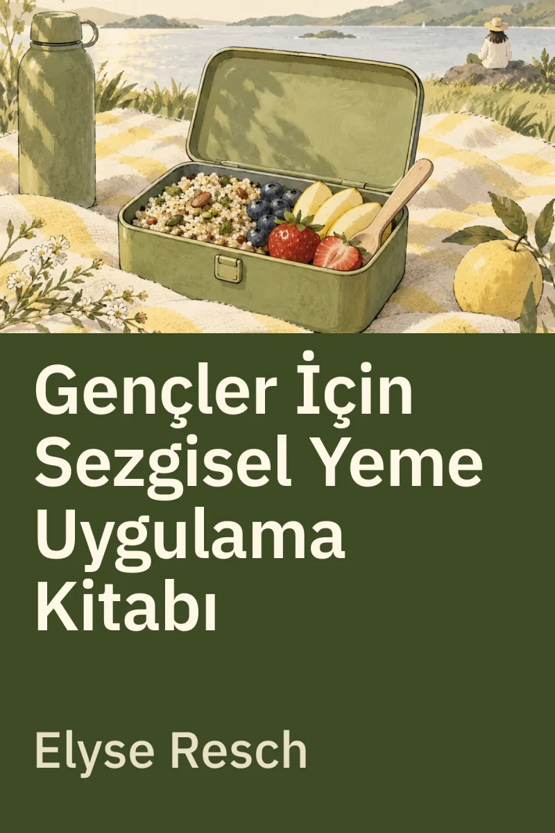 Gençler İçin Sezgisel Yeme Uygulama Kitabı — Elyse Resch özgün kitap illüstrasyonu