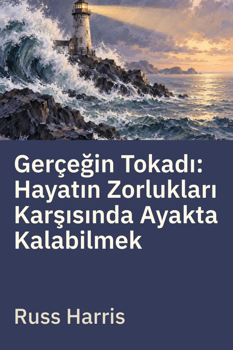 Gerçeğin Tokadı: Hayatın Zorlukları Karşısında Ayakta Kalabilmek — Russ Harris özgün kitap illüstrasyonu