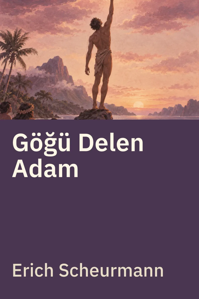 Göğü Delen Adam — Erich Scheurmann özgün kitap illüstrasyonu