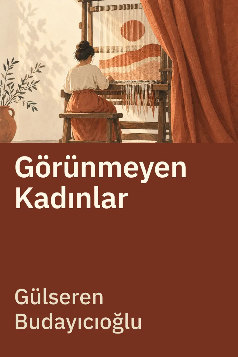 Görünmeyen Kadınlar — Gülseren Budayıcıoğlu özgün kitap illüstrasyonu
