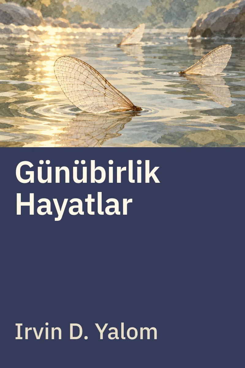 Günübirlik Hayatlar — Irvin D. Yalom özgün kitap illüstrasyonu