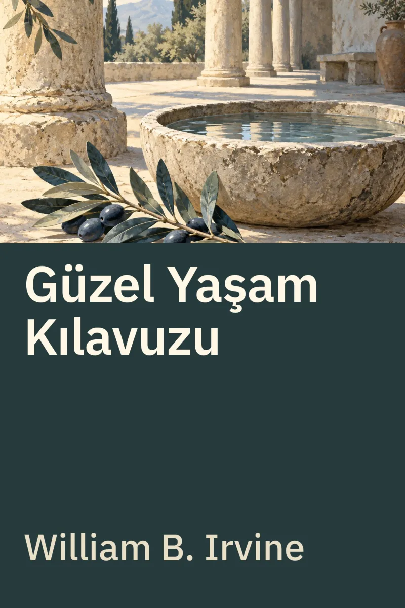 Güzel Yaşam Kılavuzu - Antik Stoacı Sevinç Sanatı — William B. Irvine özgün kitap illüstrasyonu