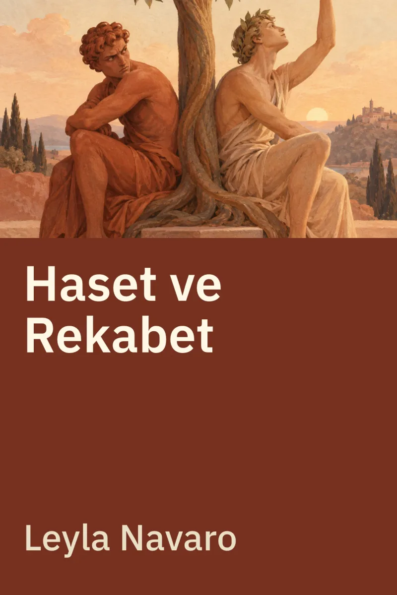 Haset ve Rekabet — Leyla Navaro özgün kitap illüstrasyonu