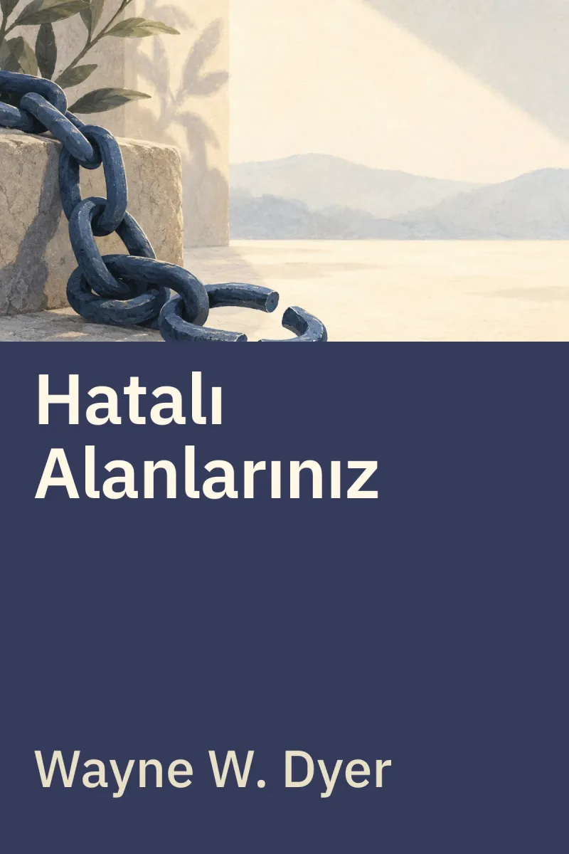 Hatalı Alanlarınız: Kendinize Engel Olmaktan Vazgeçin — Wayne W. Dyer özgün kitap illüstrasyonu
